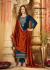 Chitraa By Rangoon Velvet Kurti With Bottom Dupatta Exporters In India
